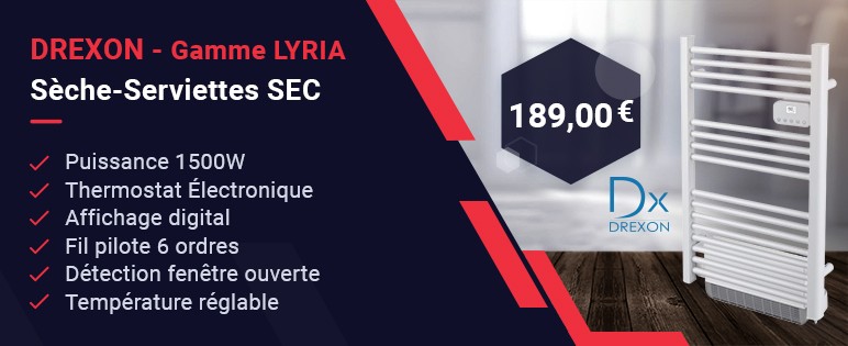 Dx- Seche -serviettes sec LYRIA S 1500 W 